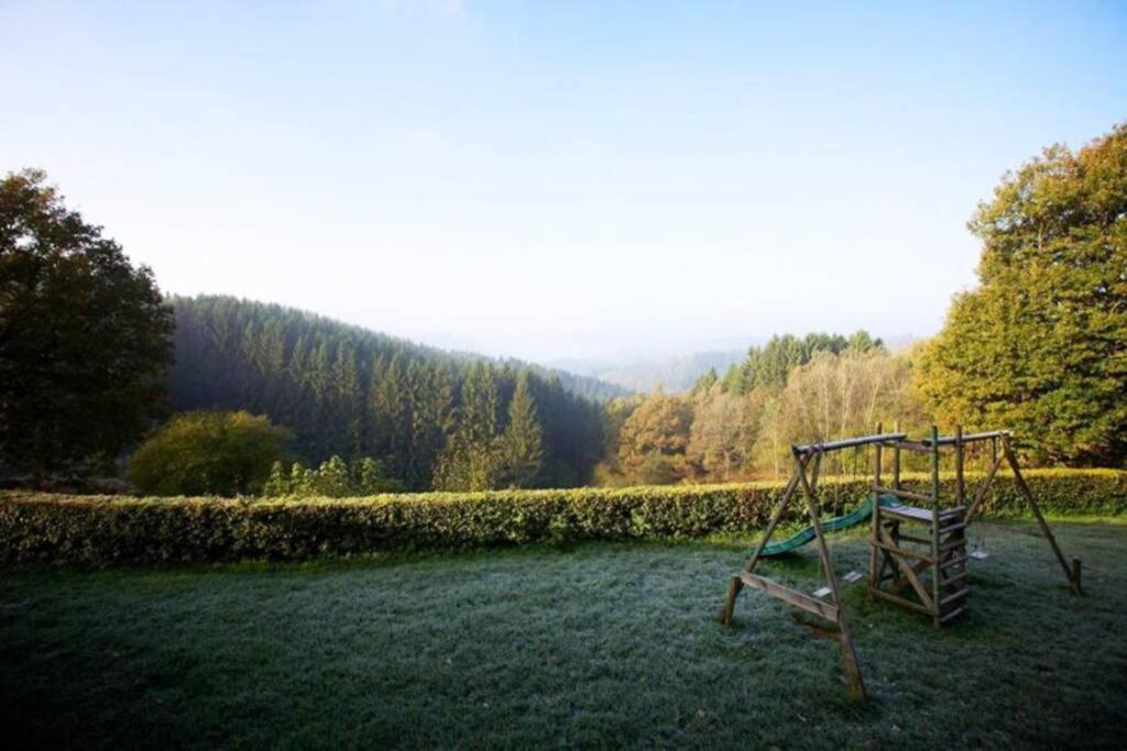 La Harde 31 pers Malmedy, vue, wellness, jardin Villa Buitenkant foto