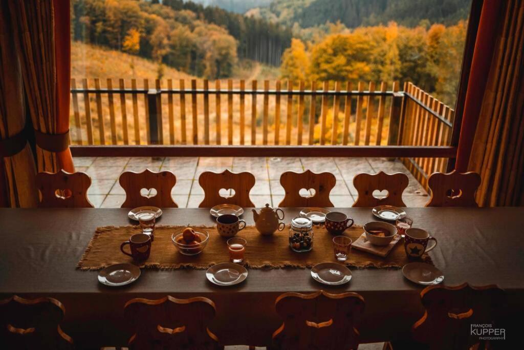 La Harde 31 pers Malmedy, vue, wellness, jardin Villa Buitenkant foto