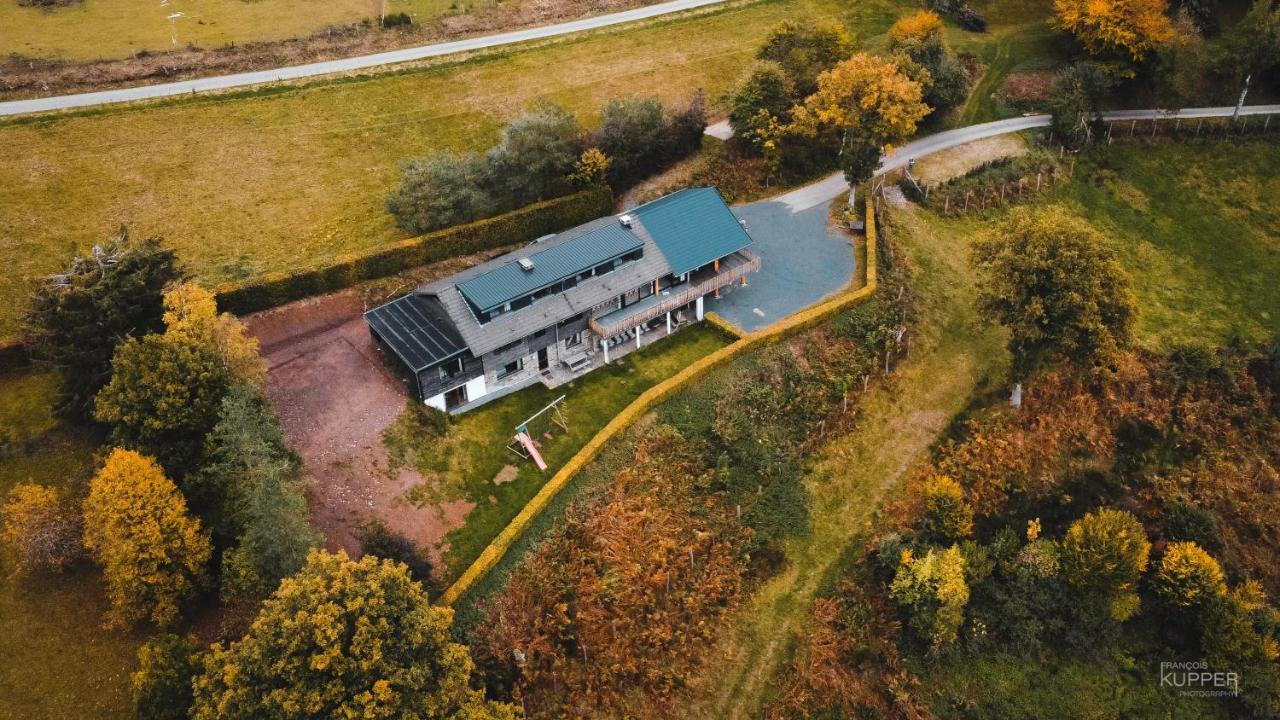La Harde 31 pers Malmedy, vue, wellness, jardin Villa Buitenkant foto